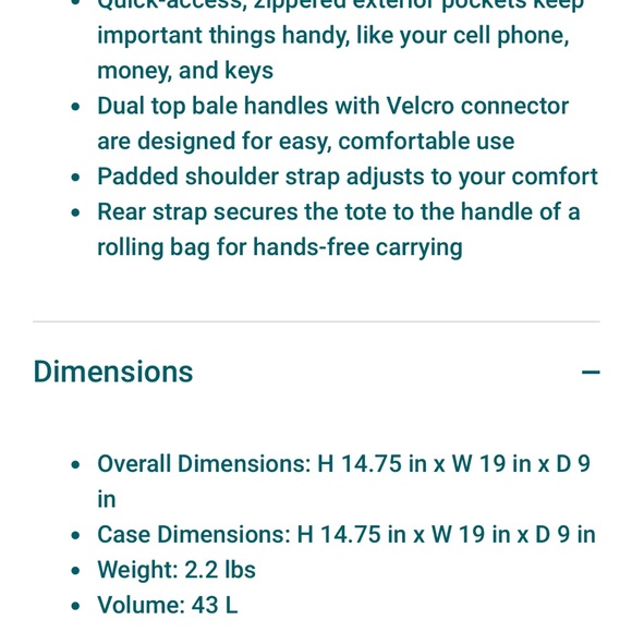 Weekender bag - Picture 7 of 7
